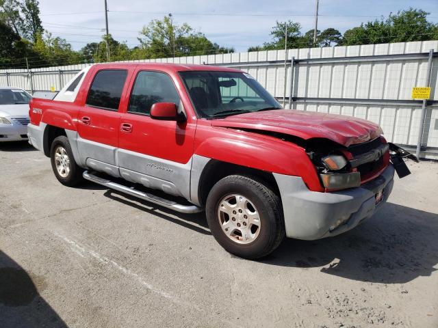 3GNEC13T72G284466 - 2002 CHEVROLET AVALANCHE C1500 RED photo 4