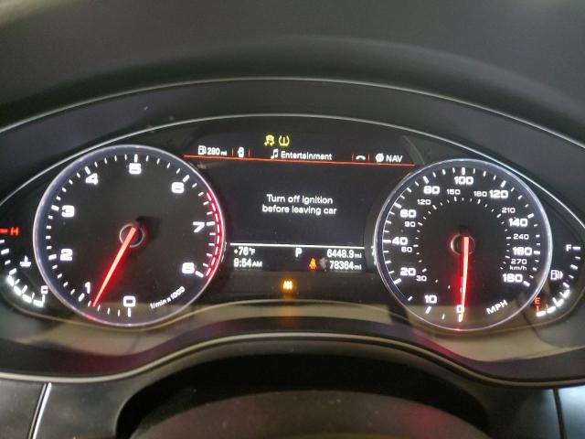 WAUHGAFC5EN084491 - 2014 AUDI A6 PRESTIGE SILVER photo 9