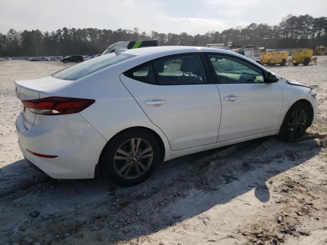 5NPD84LF7JH364406 - 2018 HYUNDAI ELANTRA SEL WHITE photo 3