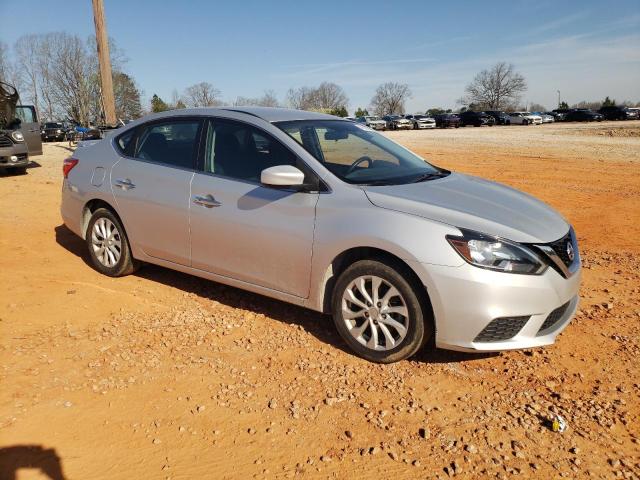 3N1AB7AP7KL610649 - 2019 NISSAN SENTRA S SILVER photo 4