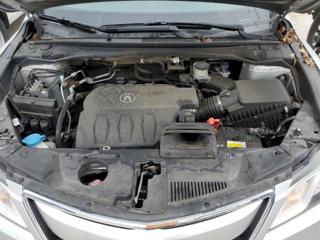 5J8TB4H52FL010083 - 2015 ACURA RDX TECHNOLOGY SILVER photo 12