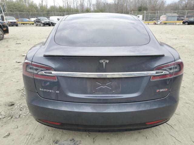 5YJSA1E46GF143604 - 2016 TESLA MODEL S GRAY photo 6