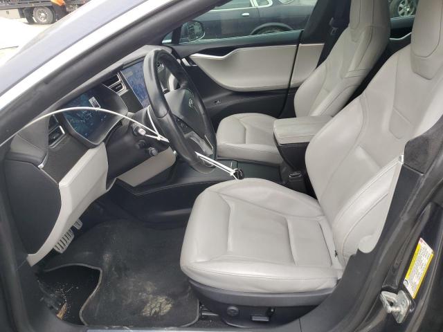 5YJSA1E46GF143604 - 2016 TESLA MODEL S GRAY photo 7