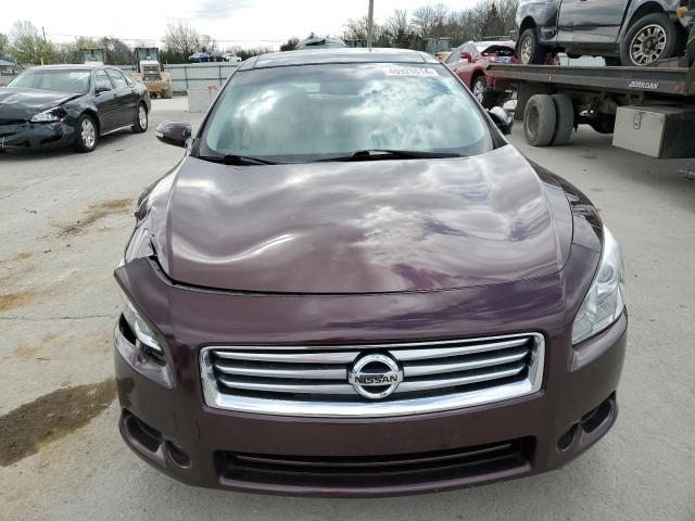 1N4AA5APXEC457873 - 2014 NISSAN MAXIMA S MAROON photo 5