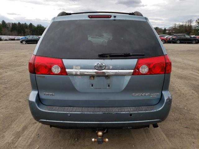 5TDBA22C16S057872 - 2006 TOYOTA SIENNA XLE BLUE photo 6