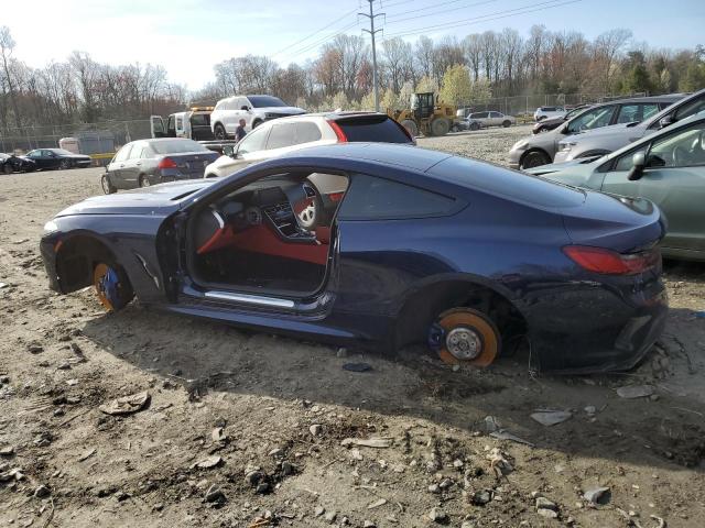 WBAAE4C03NCJ62619 - 2022 BMW 840XI BLUE photo 2