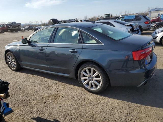 WAUHGAFC8CN067200 - 2012 AUDI A6 PRESTIGE TEAL photo 2