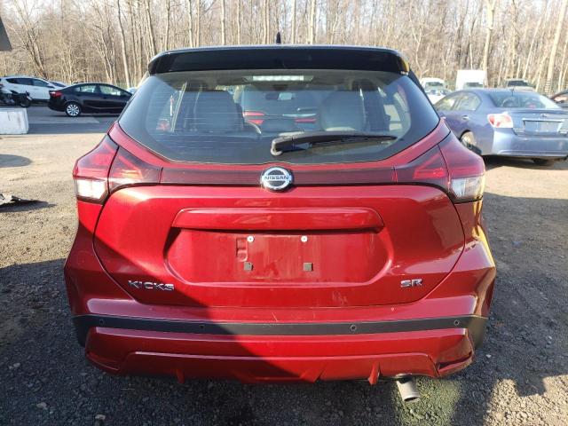 3N1CP5DV2ML479156 - 2021 NISSAN KICKS SR RED photo 6