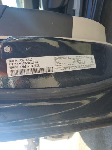 2C4RC1BGXNR193401 - 2022 CHRYSLER PACIFICA TOURING L BLACK photo 13