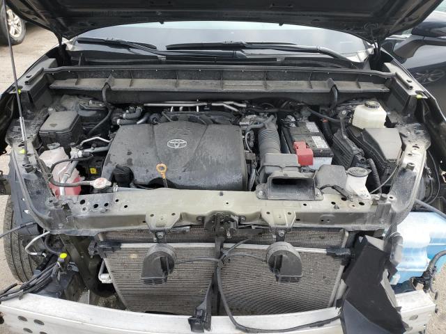 5TDGZRBH2NS575653 - 2022 TOYOTA HIGHLANDER XLE 黑色 照片 12