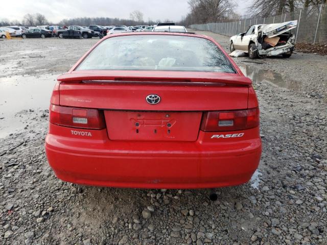 JT2CC52H0T0018225 - 1996 TOYOTA PASEO RED photo 6