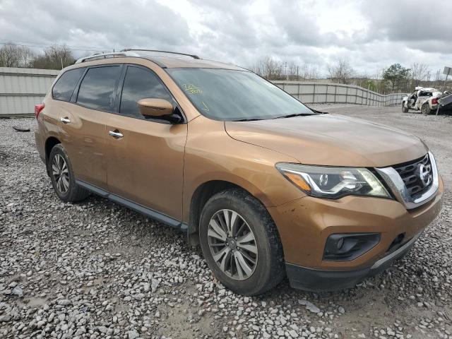 5N1DR2MM7HC612816 - 2017 NISSAN PATHFINDER S BROWN photo 4