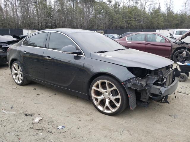 2G4GV5GV2C9204559 - 2012 BUICK REGAL GS CHARCOAL photo 4
