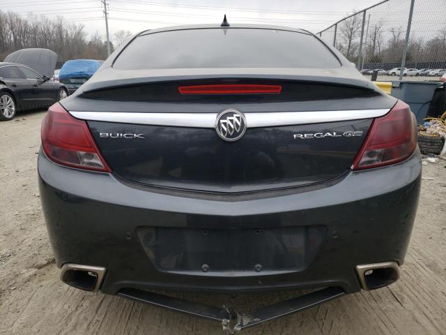 2G4GV5GV2C9204559 - 2012 BUICK REGAL GS CHARCOAL photo 6