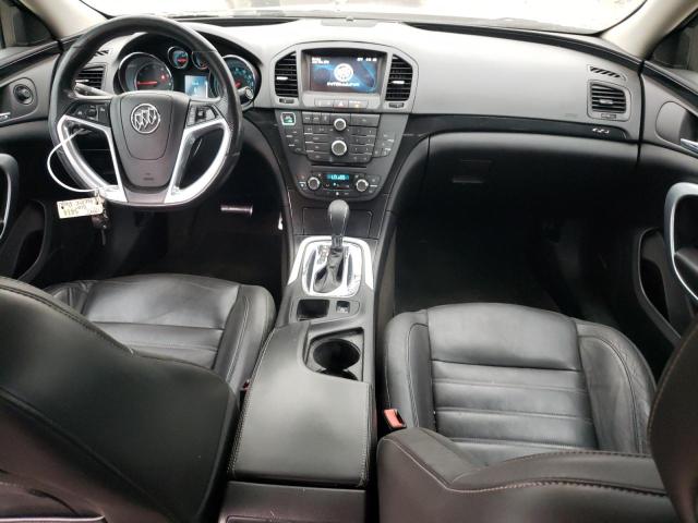 2G4GV5GV2C9204559 - 2012 BUICK REGAL GS CHARCOAL photo 8