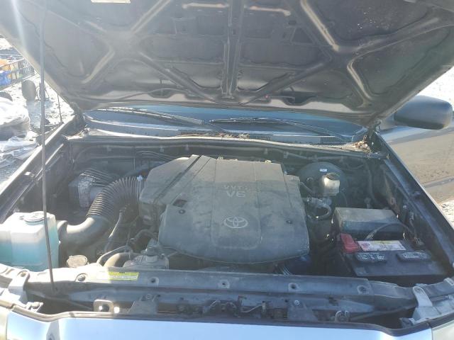 3TMJU4GN8AM104932 - 2010 TOYOTA TACOMA DOUBLE CAB PRERUNNER GRAY photo 11