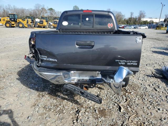 3TMJU4GN8AM104932 - 2010 TOYOTA TACOMA DOUBLE CAB PRERUNNER GRAY photo 6