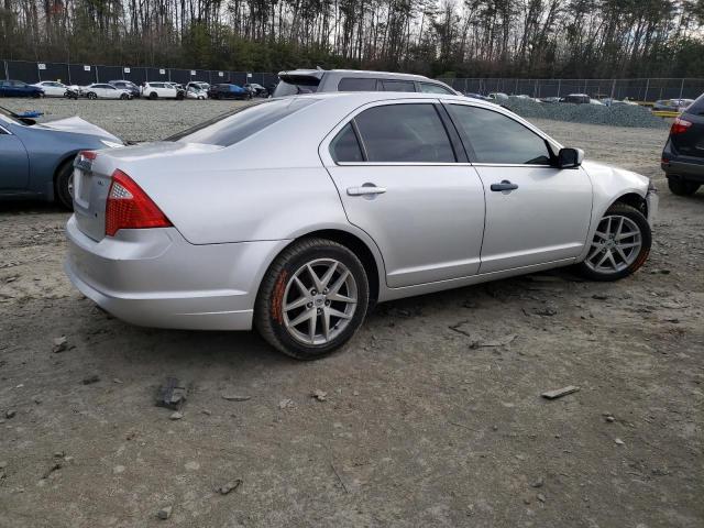 3FAHP0JA8BR237558 - 2011 FORD FUSION SEL SILVER photo 3