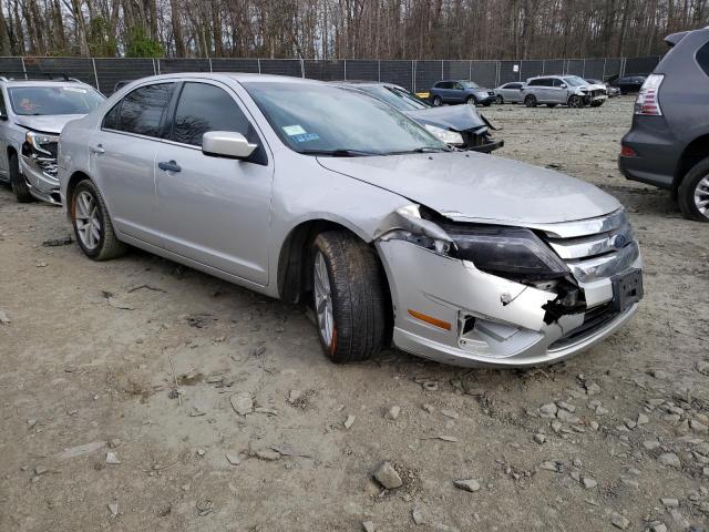 3FAHP0JA8BR237558 - 2011 FORD FUSION SEL SILVER photo 4