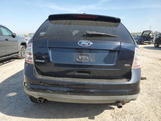 2FMDK3JC8ABB62640 - 2010 FORD EDGE SEL BLUE photo 6