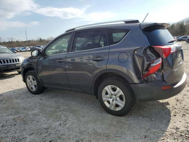 JTMBFREV9FJ041620 - 2015 TOYOTA RAV4 LE GRAY photo 2