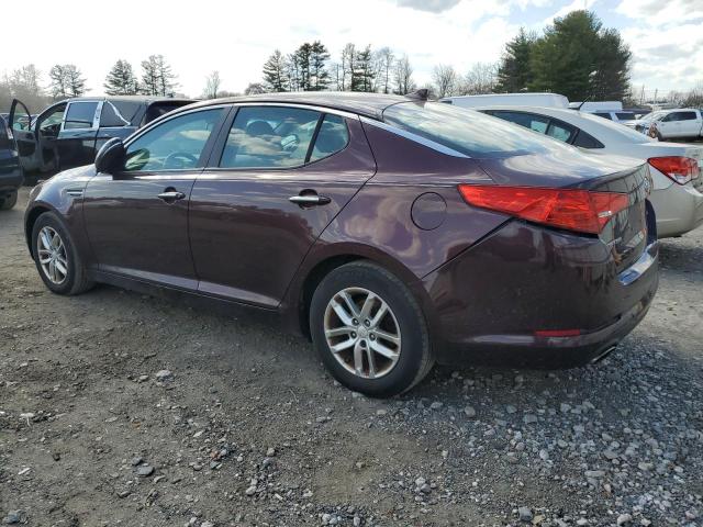 5XXGM4A71CG075170 - 2012 KIA OPTIMA LX BROWN photo 2