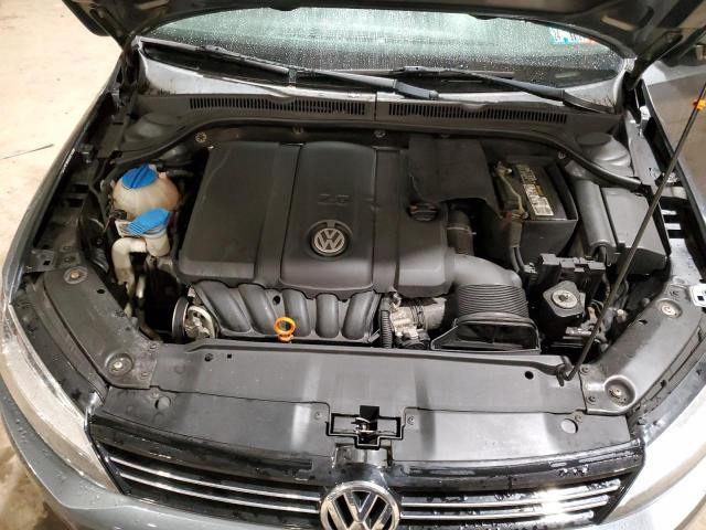 3VWDP7AJ6DM385321 - 2013 VOLKSWAGEN JETTA SE GRAY photo 11