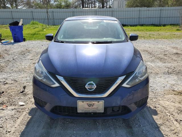 3N1AB7AP9KY331870 - 2019 NISSAN SENTRA S BLUE photo 5