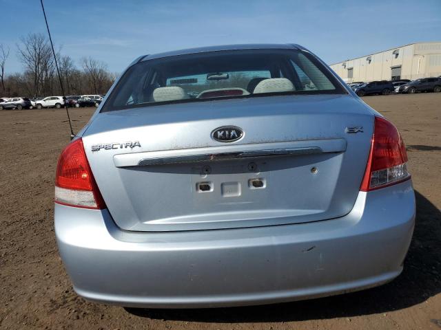 KNAFE122785508607 - 2008 KIA SPECTRA EX BLUE photo 6