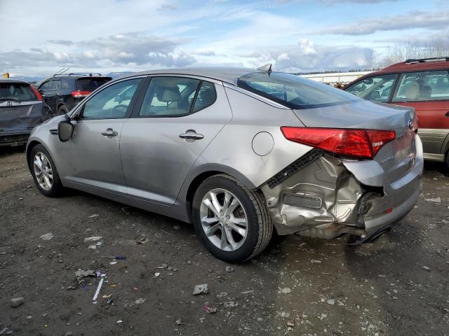 5XXGM4A70DG090390 - 2013 KIA OPTIMA LX SILVER photo 2