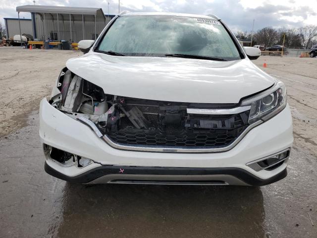 5J6RM4H99GL115818 - 2016 HONDA CR-V TOURING WHITE photo 5