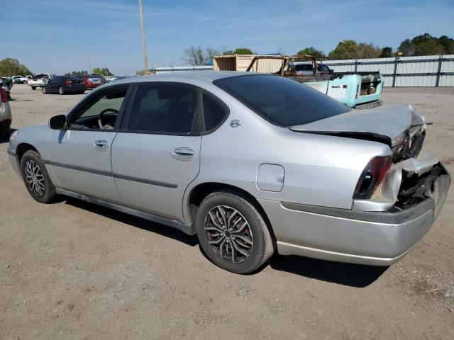 2G1WF52E849318094 - 2004 CHEVROLET IMPALA SILVER photo 2