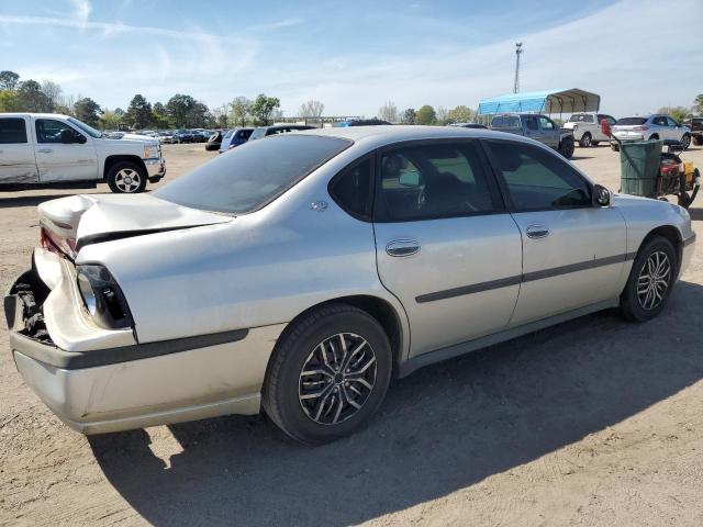 2G1WF52E849318094 - 2004 CHEVROLET IMPALA SILVER photo 3