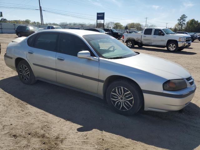 2G1WF52E849318094 - 2004 CHEVROLET IMPALA SILVER photo 4