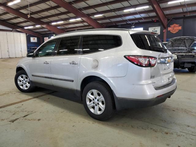 1GNKVFKD9DJ163766 - 2013 CHEVROLET TRAVERSE LS SILVER photo 2