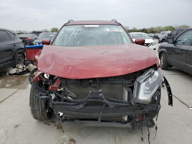 5N1AT2MT3KC769956 - 2019 NISSAN ROGUE S RED photo 5