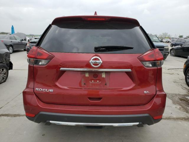 5N1AT2MT3KC769956 - 2019 NISSAN ROGUE S RED photo 6