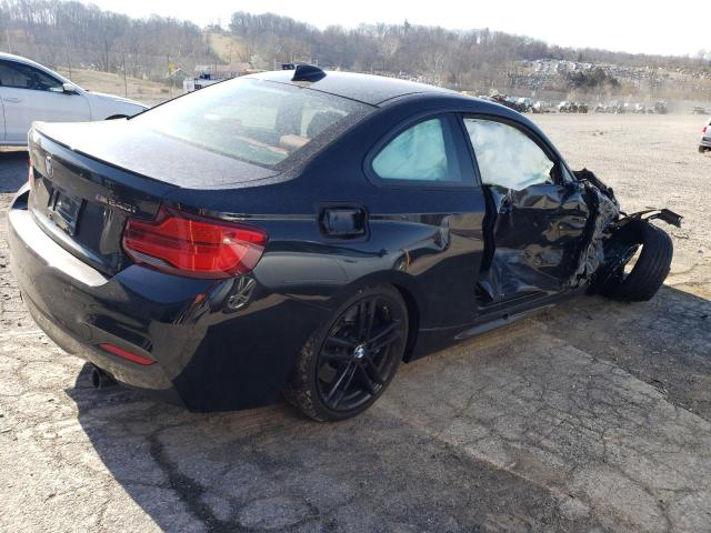 WBA2J7C55JVB28681 - 2018 BMW M240XI BLACK photo 3