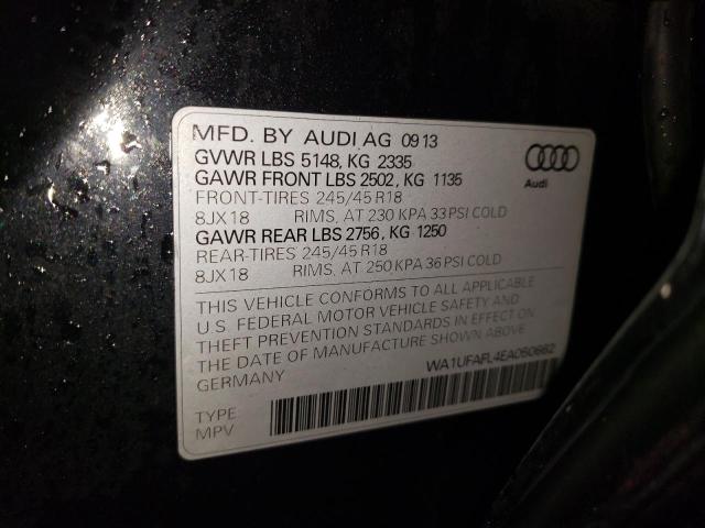 WA1UFAFL4EA050662 - 2014 AUDI A4 ALLROAD PREMIUM PLUS BLACK photo 12