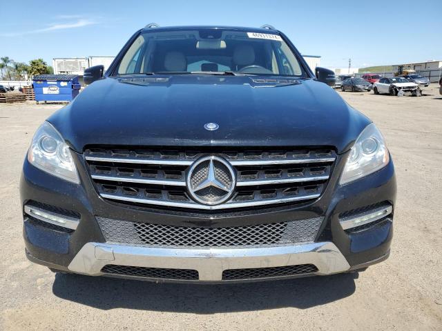 4JGDA5HB6FA473689 - 2015 MERCEDES-BENZ ML 350 4MATIC BLACK photo 5