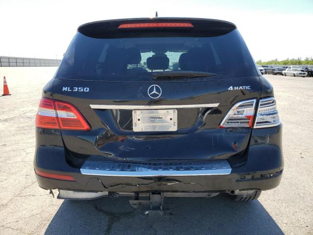 4JGDA5HB6FA473689 - 2015 MERCEDES-BENZ ML 350 4MATIC BLACK photo 6