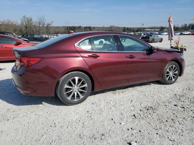 19UUB1F3XFA025771 - 2015 ACURA TLX BURGUNDY photo 3