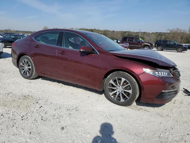 19UUB1F3XFA025771 - 2015 ACURA TLX BURGUNDY photo 4