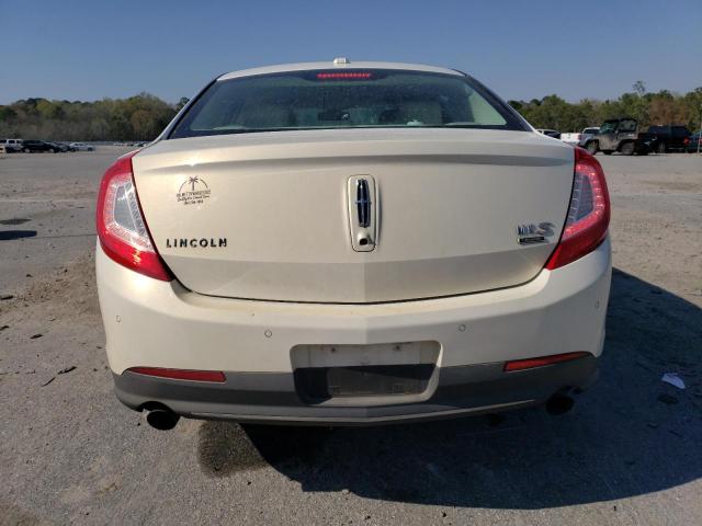 1LNHL9FT5DG603695 - 2013 LINCOLN MKS WHITE photo 6