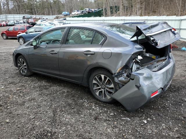 2HGFB2F86DH517299 - 2013 HONDA CIVIC EX SILVER photo 2