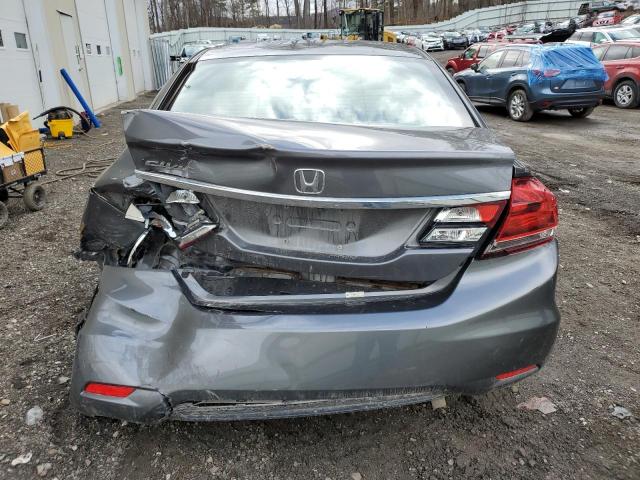 2HGFB2F86DH517299 - 2013 HONDA CIVIC EX SILVER photo 6