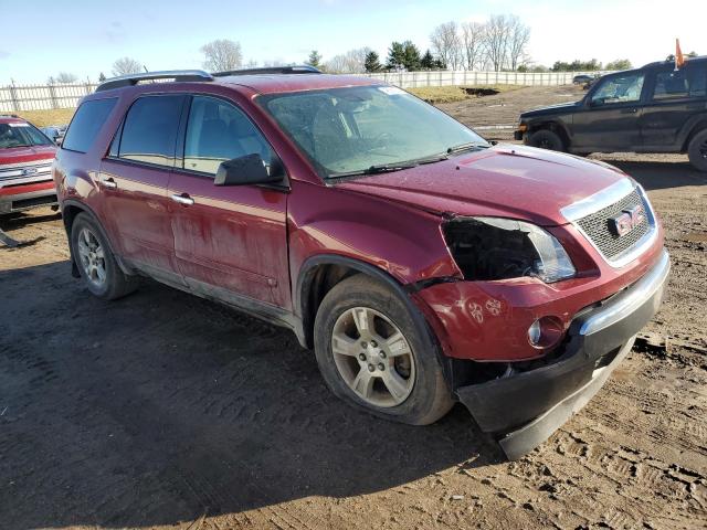 1GKEV13D29J120700 - 2009 GMC ACADIA SLE RED photo 4