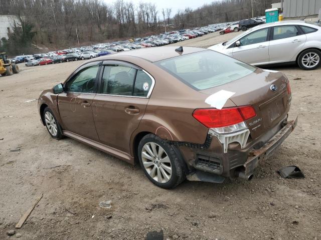 4S3BMBK6XB3263219 - 2011 SUBARU LEGACY 2.5I LIMITED BROWN photo 2