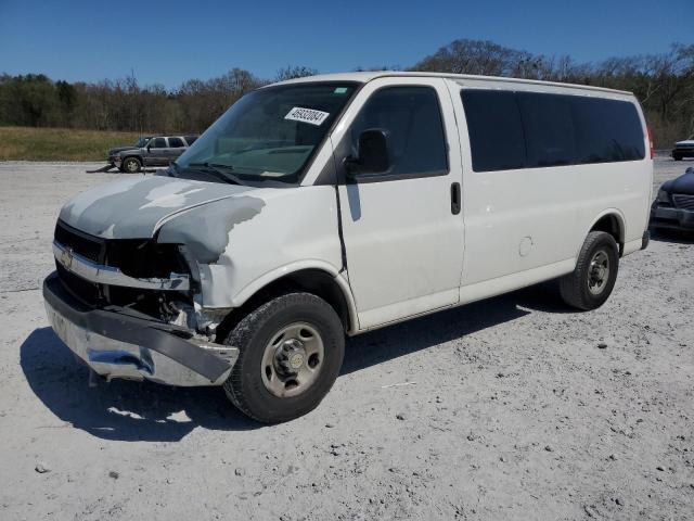 1GAZGYFGXB1171723 - 2011 CHEVROLET EXPRESS G3 LT WHITE photo 1