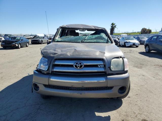 5TBET34126S530387 - 2006 TOYOTA TUNDRA DOUBLE CAB SR5 GRAY photo 5